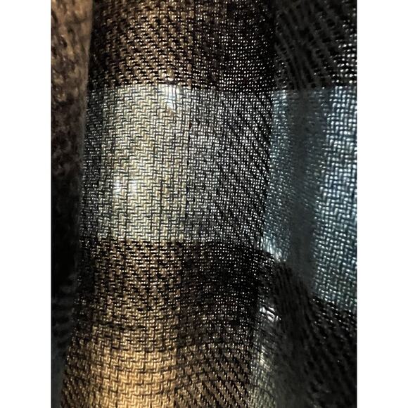 Vtg Woodward & Lothrop England Plaid Wool Small Throw Lap Blanket 50"x40" - Picture 9 of 10